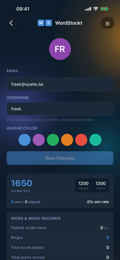 WordStockt profile